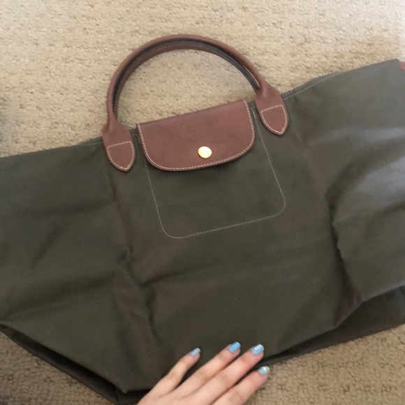 Longchamp Bag w/ Short handles - Picture 3 of 11